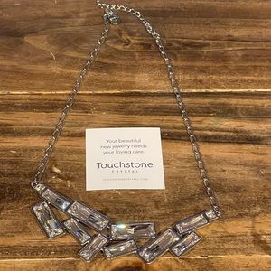 Touchstone Crystal by Swarovski Retired Vivid necklace